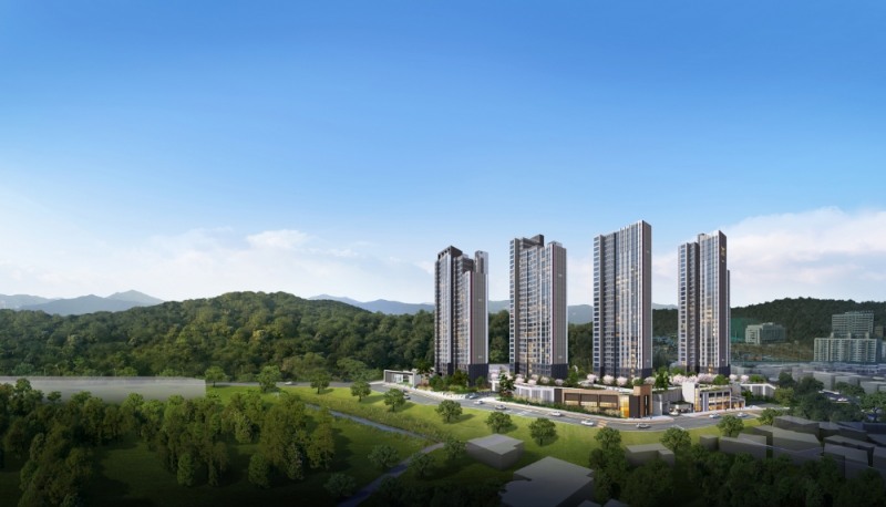 의정부 롯데캐슬 골드포레 투시도.(사진=롯데건설)