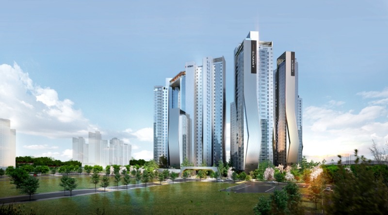 신반포 호반써밋 투시도.(사진=호반건설)