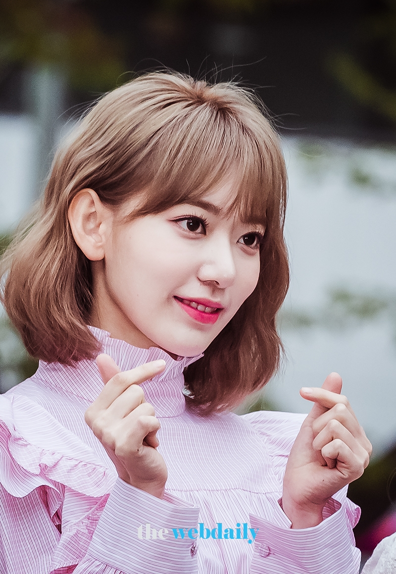 아이즈원 미야와키사쿠라, 뮤직뱅크 출근길