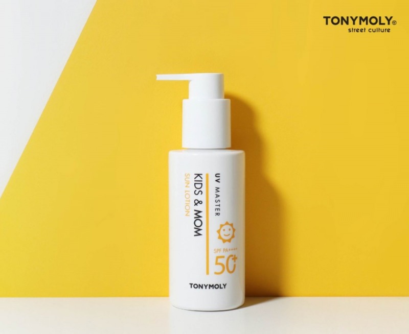 토니모리 유브이마스터 키즈앤맘 선로션 이미지.(사진= 토니모리)