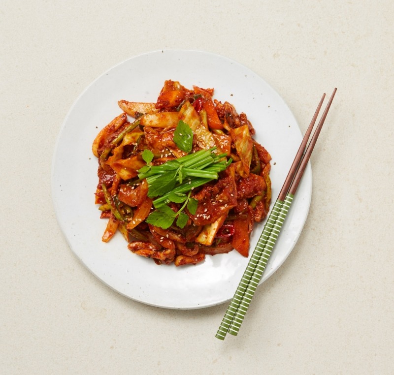 현대그린푸드 '그리팅', 제철 미나리 사용한 신메뉴 4종 출시