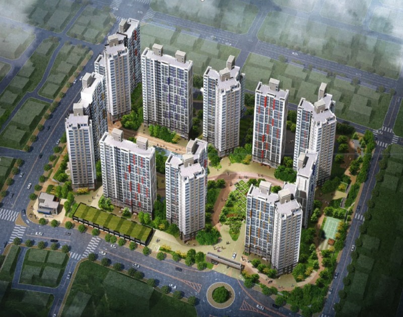 군산 나운동 금호어울림 조감도.(사진=금호건설)