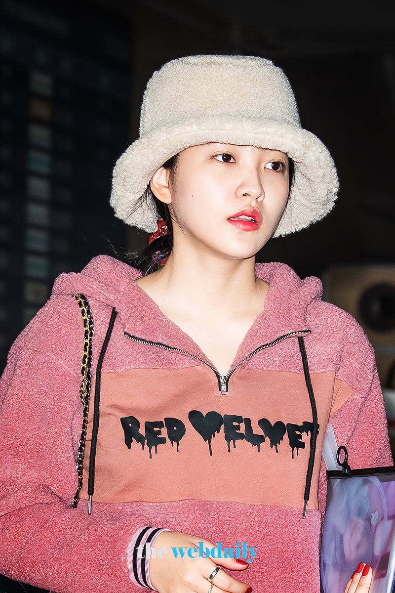 레드벨벳 예리, 김포국제공항 입국 현장