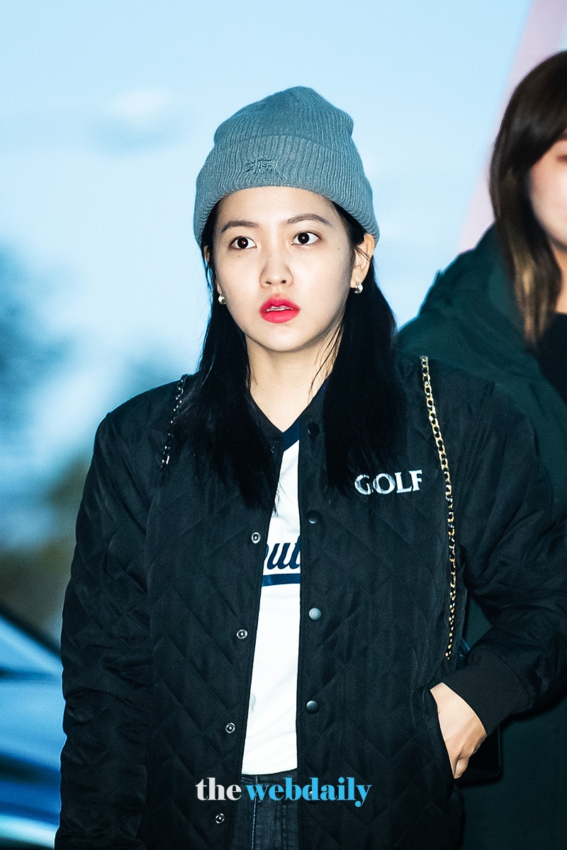 레드벨벳 예리, 인천국제공항 출국 현장