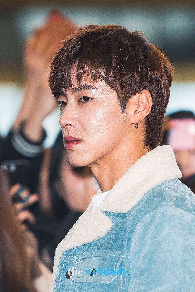 동방신기 유노윤호, 김포국제공항 출국