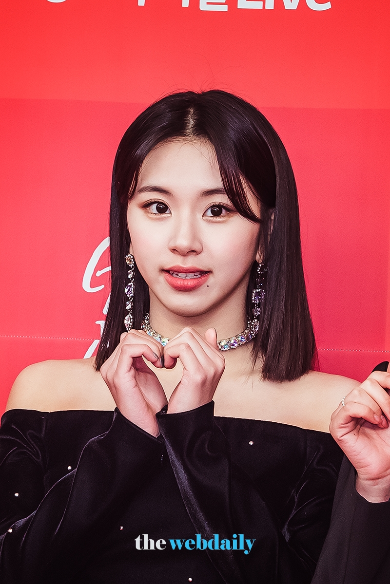 트와이스 채영, 골든디스크 포토월