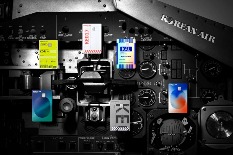 대한항공 현대카드.(사진=대한항공)