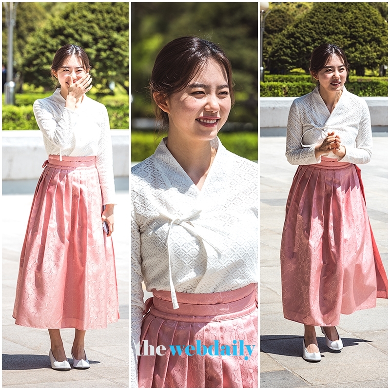 김소혜, '100년의 스토리' 녹화 출근길