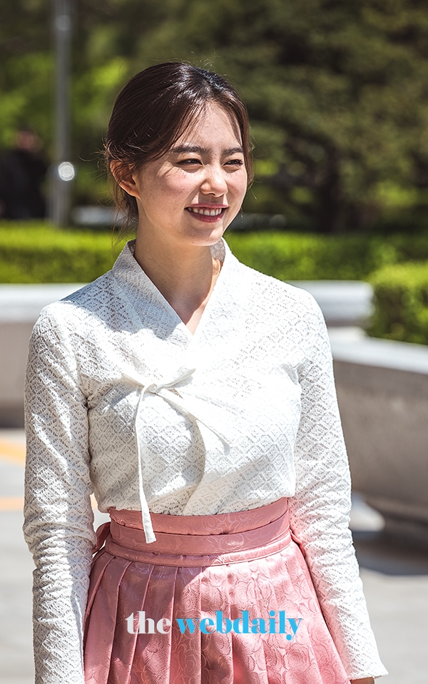 김소혜, '100년의 스토리' 녹화 출근길