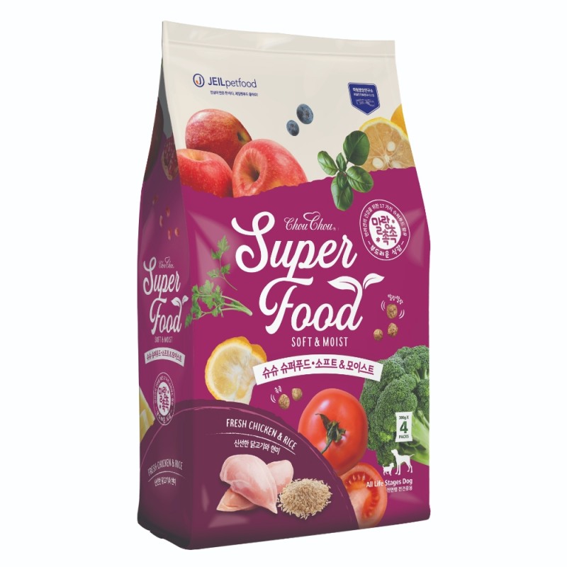 제일펫푸드 ‘슈슈 슈퍼푸드 소프트&모이스트’ 출시
