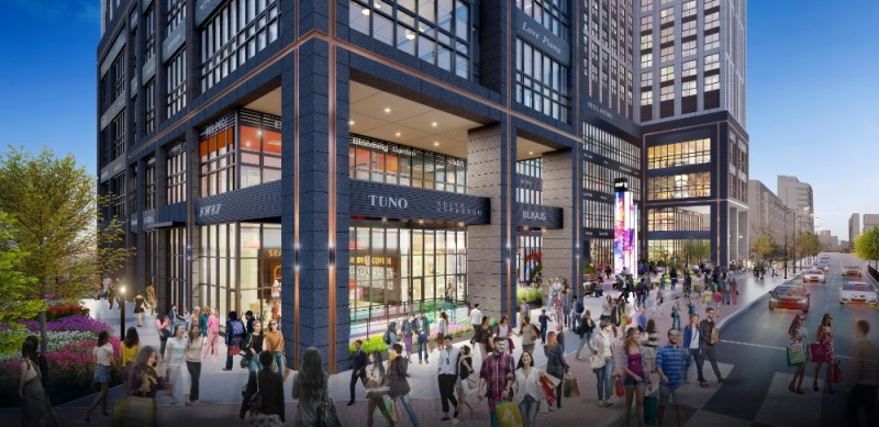 힐스에비뉴 청량리역 투시도