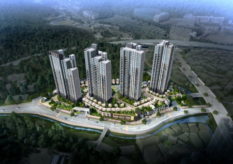 의정부 롯데캐슬 골드포레 조감도.(사진=롯데건설)