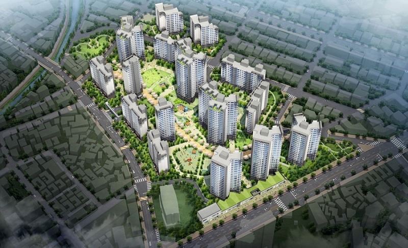 래미안 엘리니티 조감도.(사진=삼성물산)