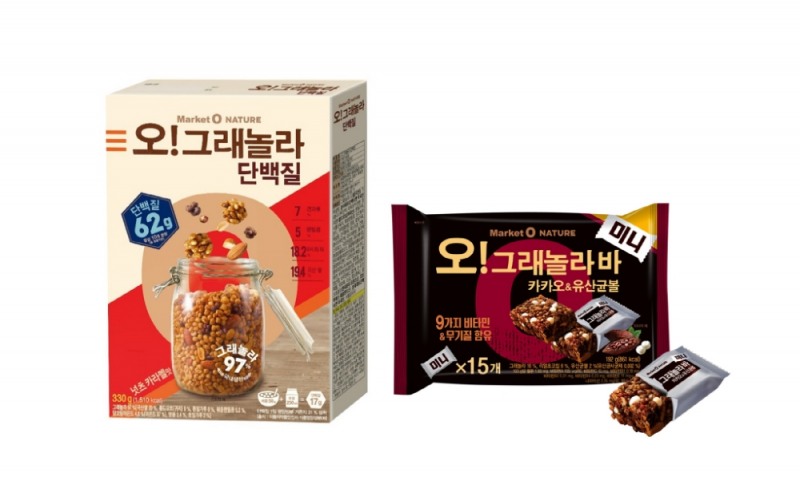 오리온, 마켓오 네이처 ‘오!그래놀라 단백질’ 출시