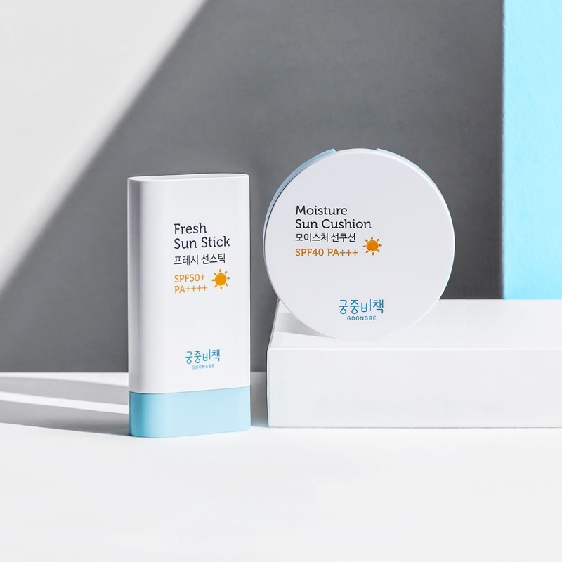 궁중비책 ‘(좌)프레시 선스틱’, ‘(우)모이스처 선쿠션’