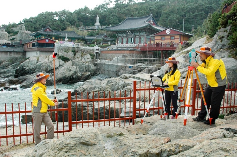 LX 측량현장 모습.(사진=LX)