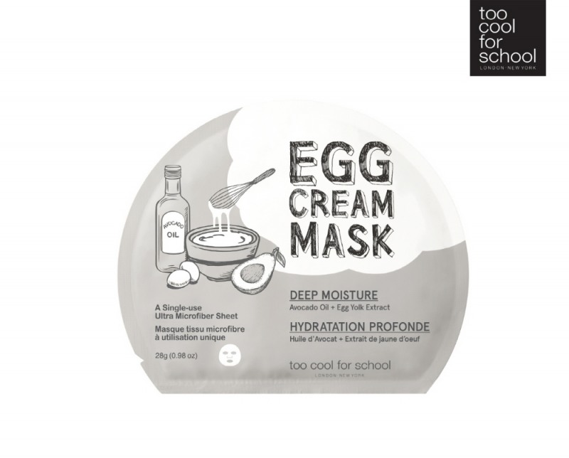 투쿨포스쿨, 에그 크림 마스크 신제품 ‘딥 모이스처’ 출시