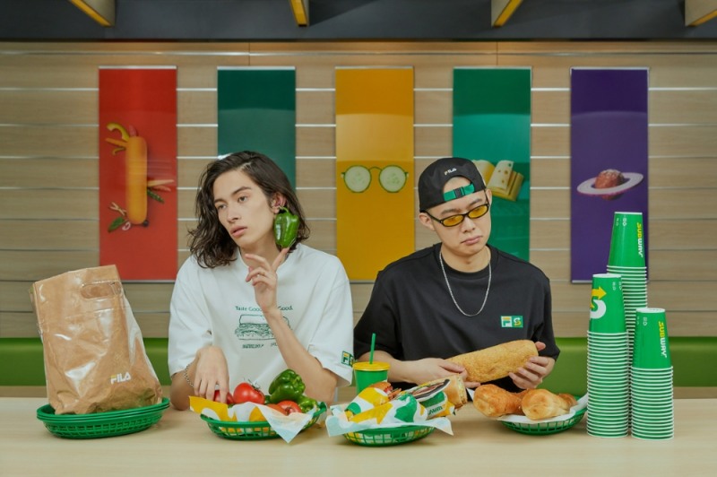 ‘휠라 X써브웨이 콜라보 컬렉션’ 론칭