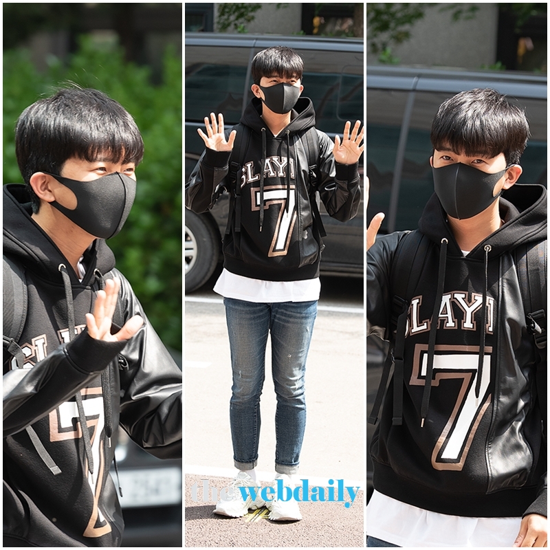 임영웅, KBS 불후의명곡 출근길 현장