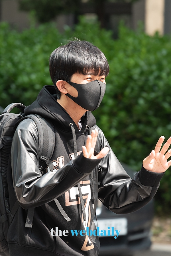 임영웅, KBS 불후의명곡 출근길 현장