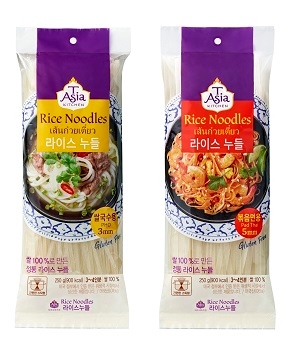 티아시아키친, ‘라이스누들’ 2종 출시