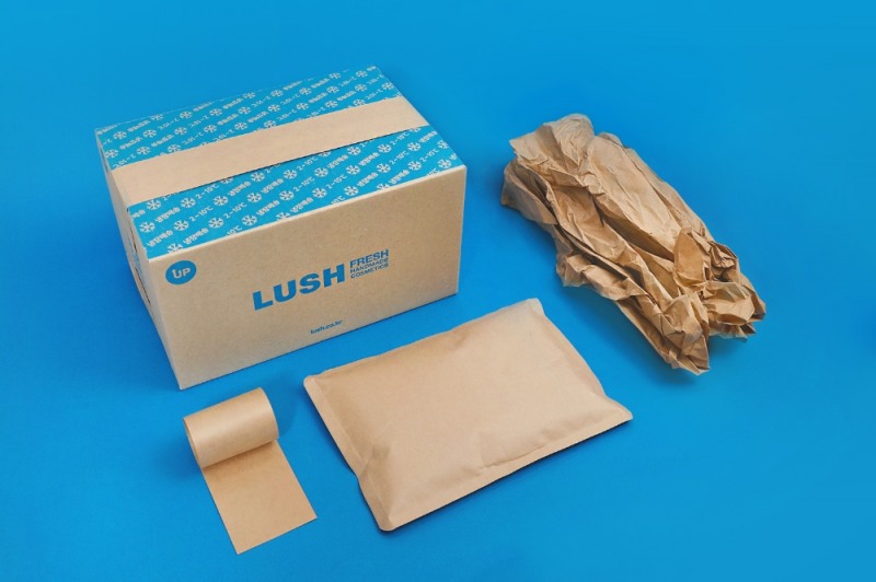 러쉬코리아, 냉장 배송 포장재 친환경 소재로 변경