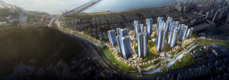 반포3주구 남측 조감도.(사진=삼성물산 건설부문)