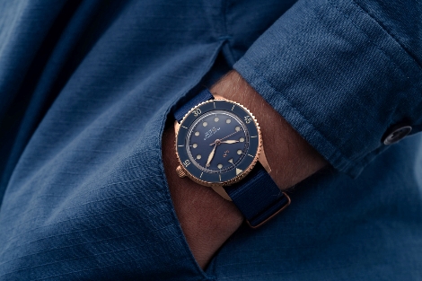 스코브 안데르센의 오토매틱 다이버 워치인 1926 At'SEA 오토매틱 로즈골드 타입 이미지. 사진=스코브 안데르센