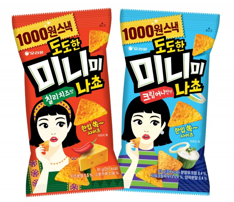오리온, ‘도도한 미니미나쵸’ 출시