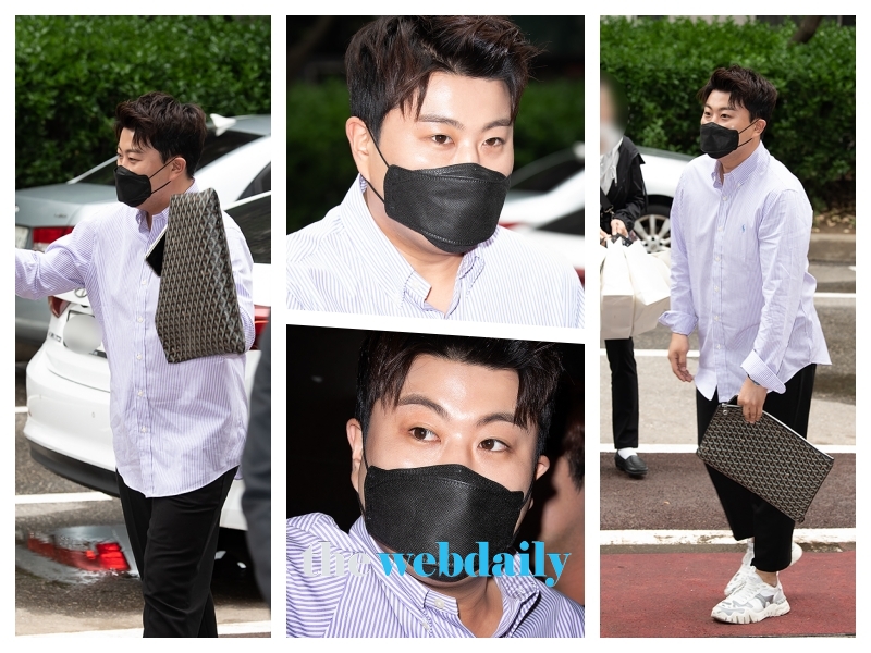 김호중, ‘유희열의 스케치북’ 녹화 출근길 현장 (사진:최수영기자)