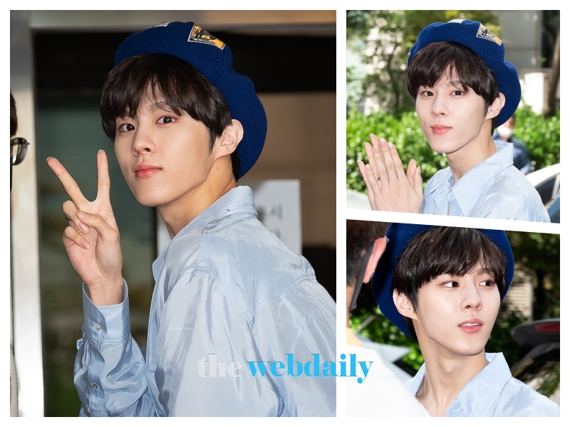 김우석, 출근길 현장 (사진:최수영기자)