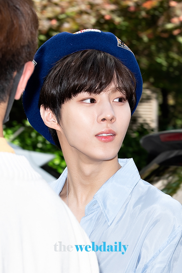 김우석, 출근길 현장 (사진:최수영기자)