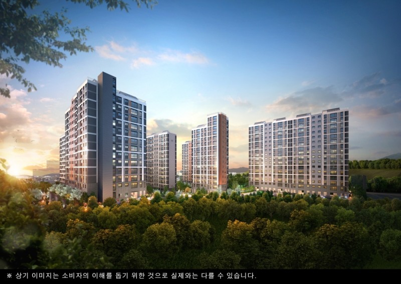 e편한세상 무등산 투시도