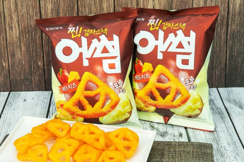 크라운, 찐감자스낵 ‘어썸’ 출시