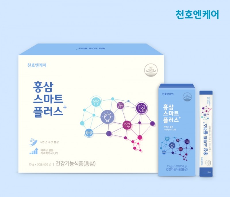 천호엔케어, 건강기능식품 '홍삼 스마트 플러스' 출시