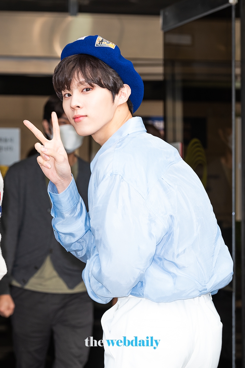 김우석, KBS 방송국 출근길