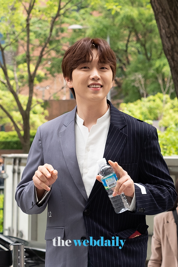 산들, TRIP TO K-POP 콘서트 출근길 현장(사진:최수영기자)