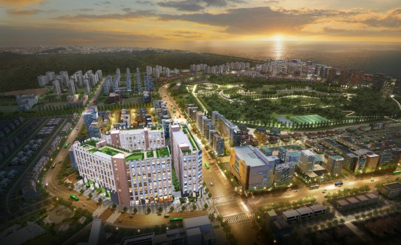 여수 웅천캐슬스타 광역조감도