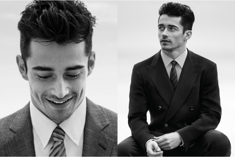 조르지오 아르마니, 포뮬러1 선수 샤를 르클레르 MTM의 새로운 얼굴로 선정