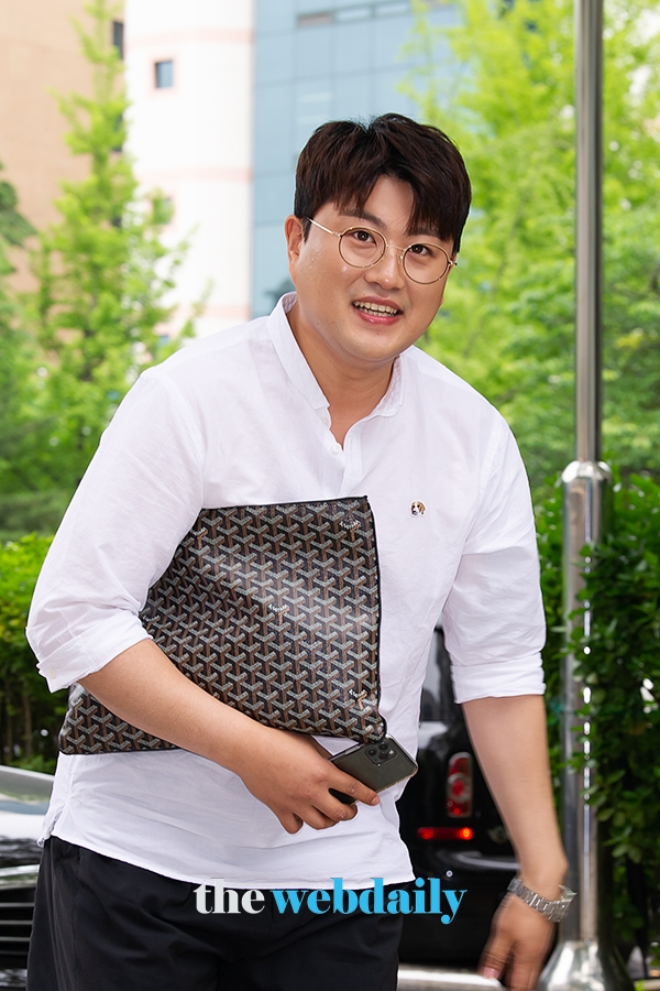김호중, KBS 불후의명곡 녹화 출근길 현장 (사진:최수영기자)