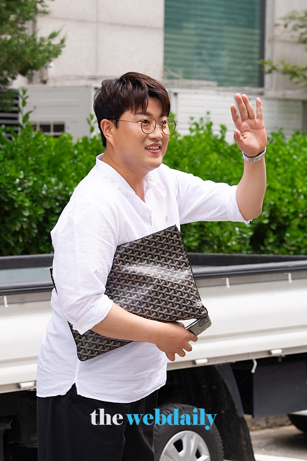 김호중, KBS 불후의명곡 녹화 출근길 현장 (사진:최수영기자)