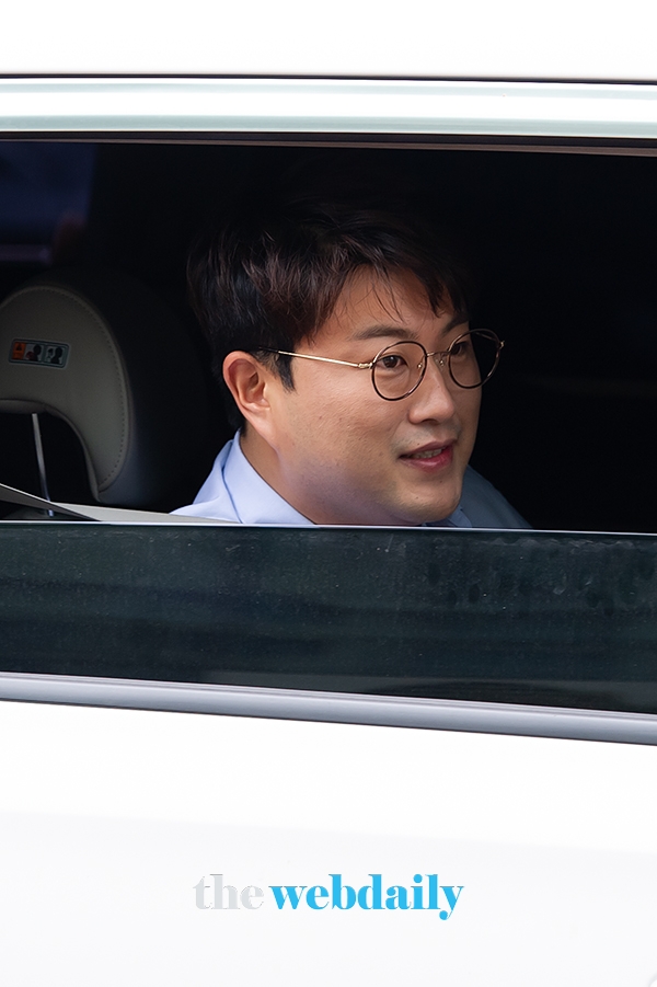 김호중, SBS '이숙영의 러브FM' 출근길 현장 (사진:최수영기자)