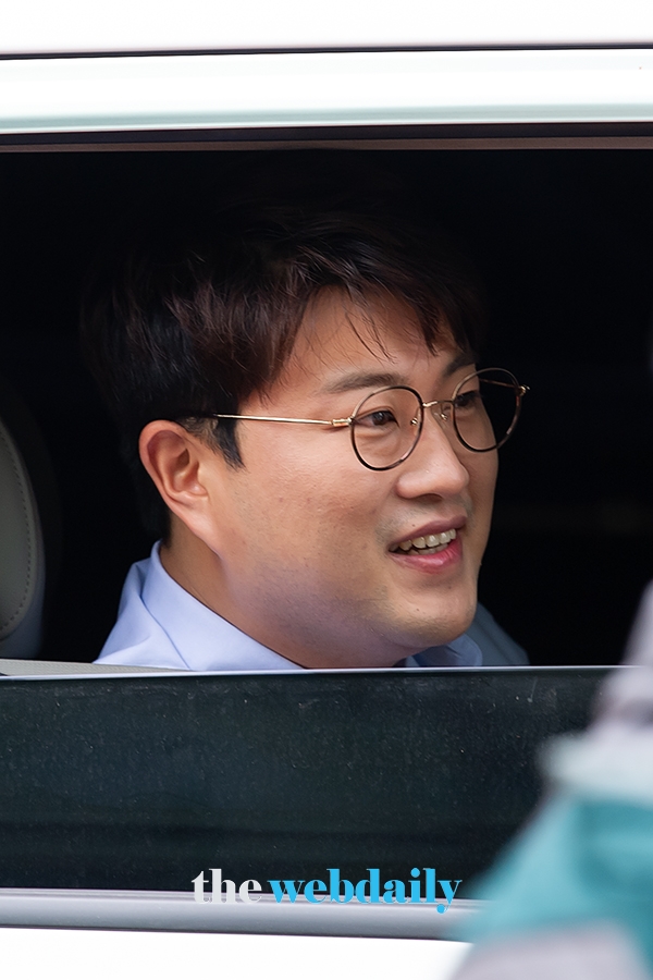 김호중, SBS '이숙영의 러브FM' 출근길 현장 (사진:최수영기자)