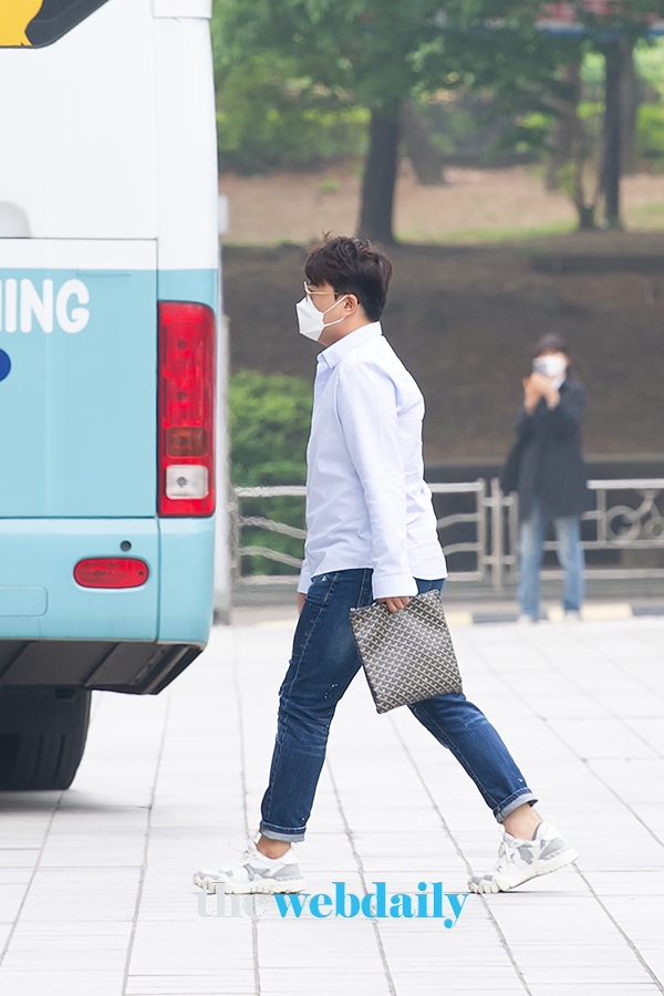 김호중, SBS '이숙영의 러브FM' 출근길 현장 (사진:최수영기자)