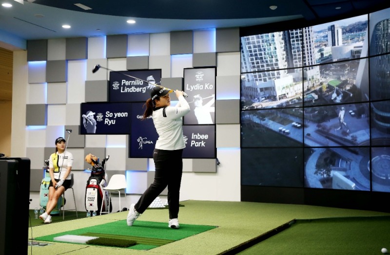 ‘골프존 LPGA 온라인 매치플레이 챌린지’ 사이좋게 1:1 무승부