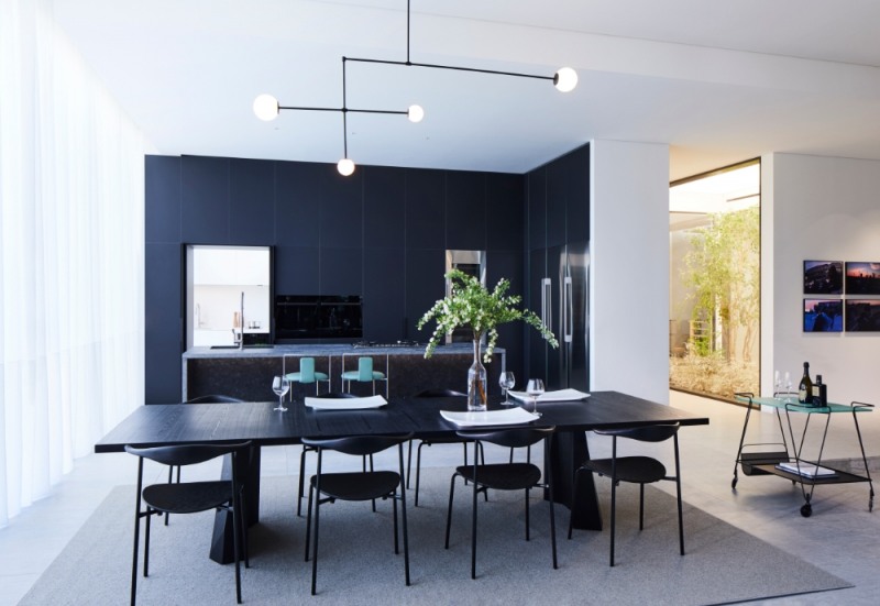 컬렉터의 집 다이닝룸.(사진=대림산업)