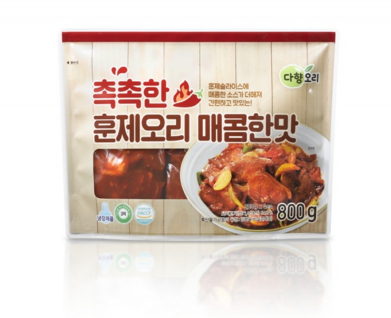 다향오리, 촉촉한 훈제오리 매콤한맛 출시