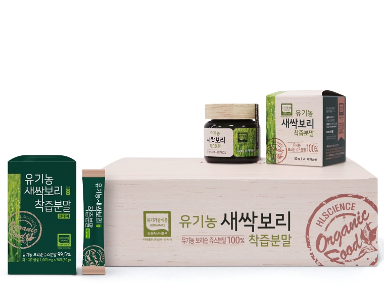 ㈜에이치엘사이언스 ‘유기농 새싹보리 착즙분말’ 매출 850억 돌파