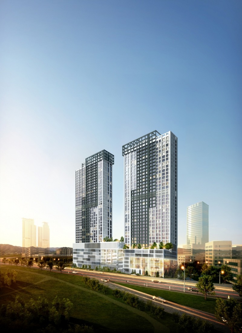 울산 태화강 아이파크 투시도.(사진=HDC현대산업개발)