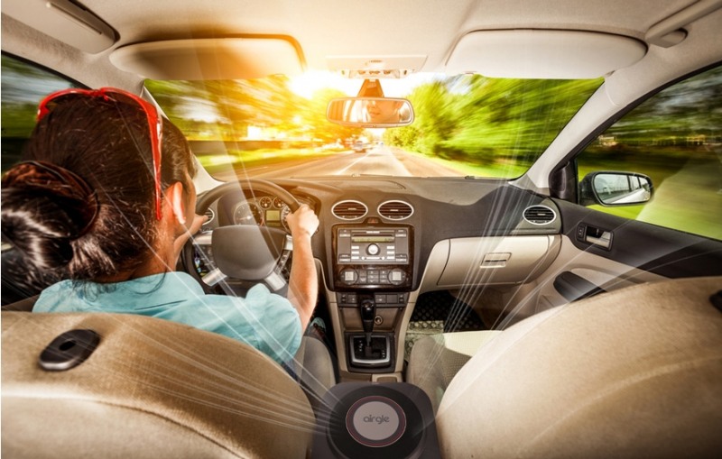 차량용공기청정기 에어글 AG25, 스마트한 초여름 차량실내 관리법